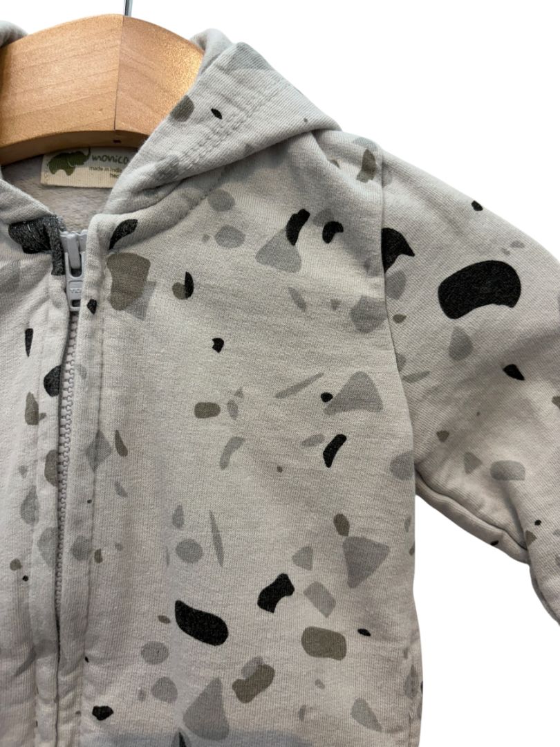 Gray Monica & Andy Zip Hoodie – Size 9-12M