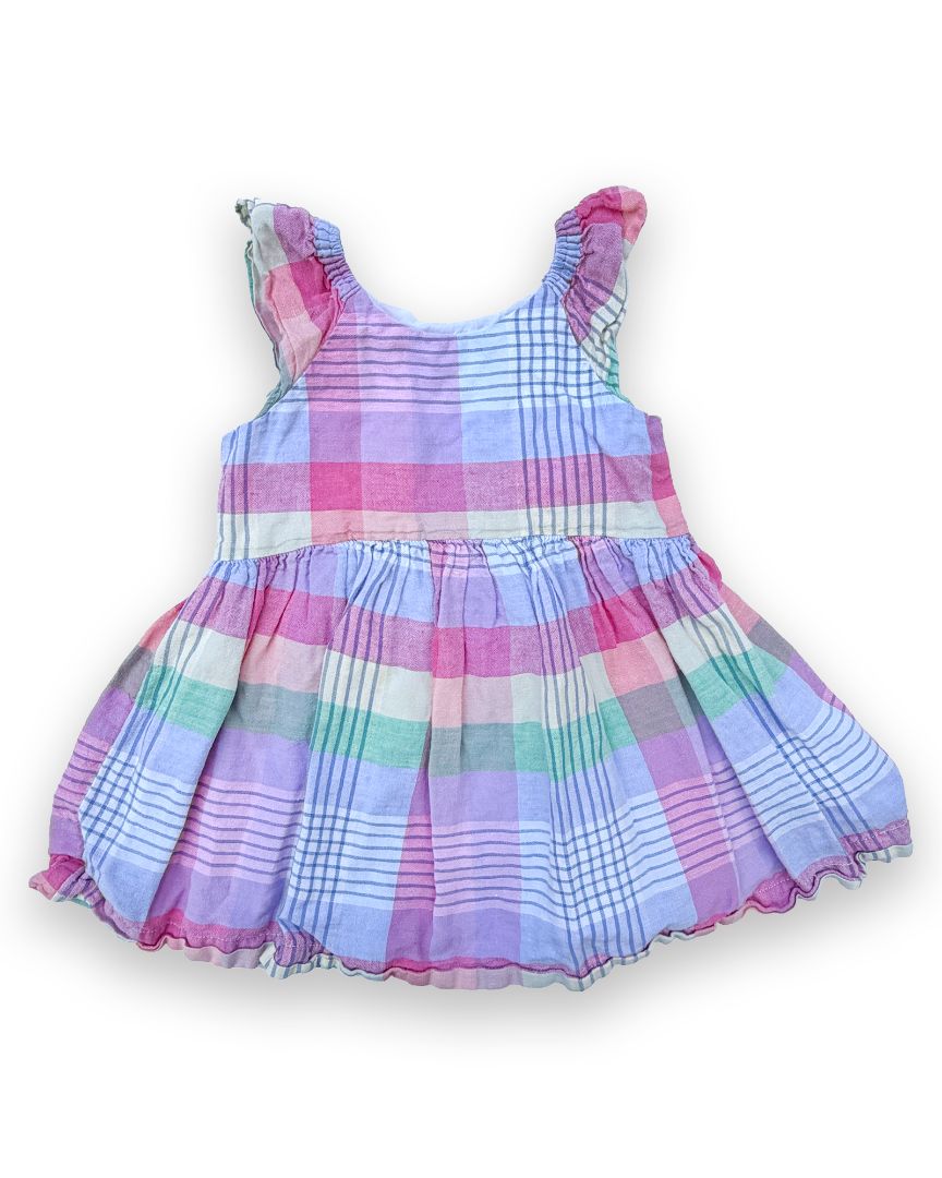 Rainbow Baby Gap Plaid Dress, 2T