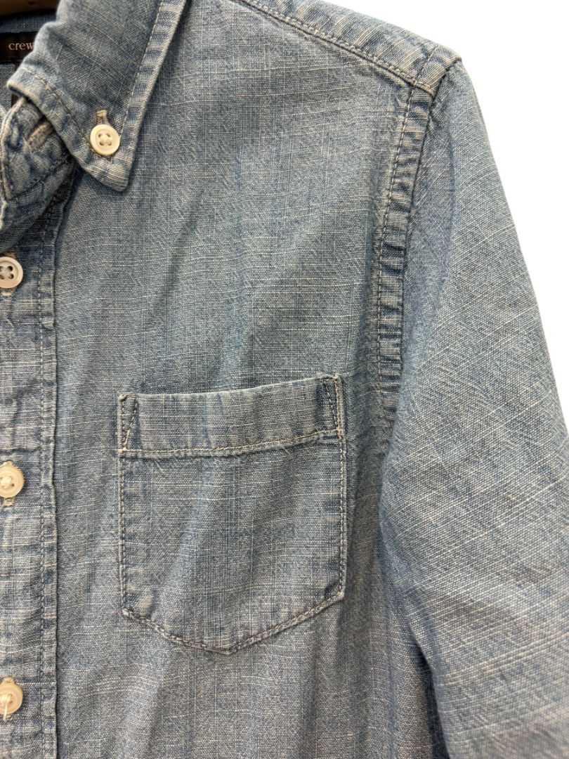 Blue Crewcuts Denim Button-Down – Size 4–5Y