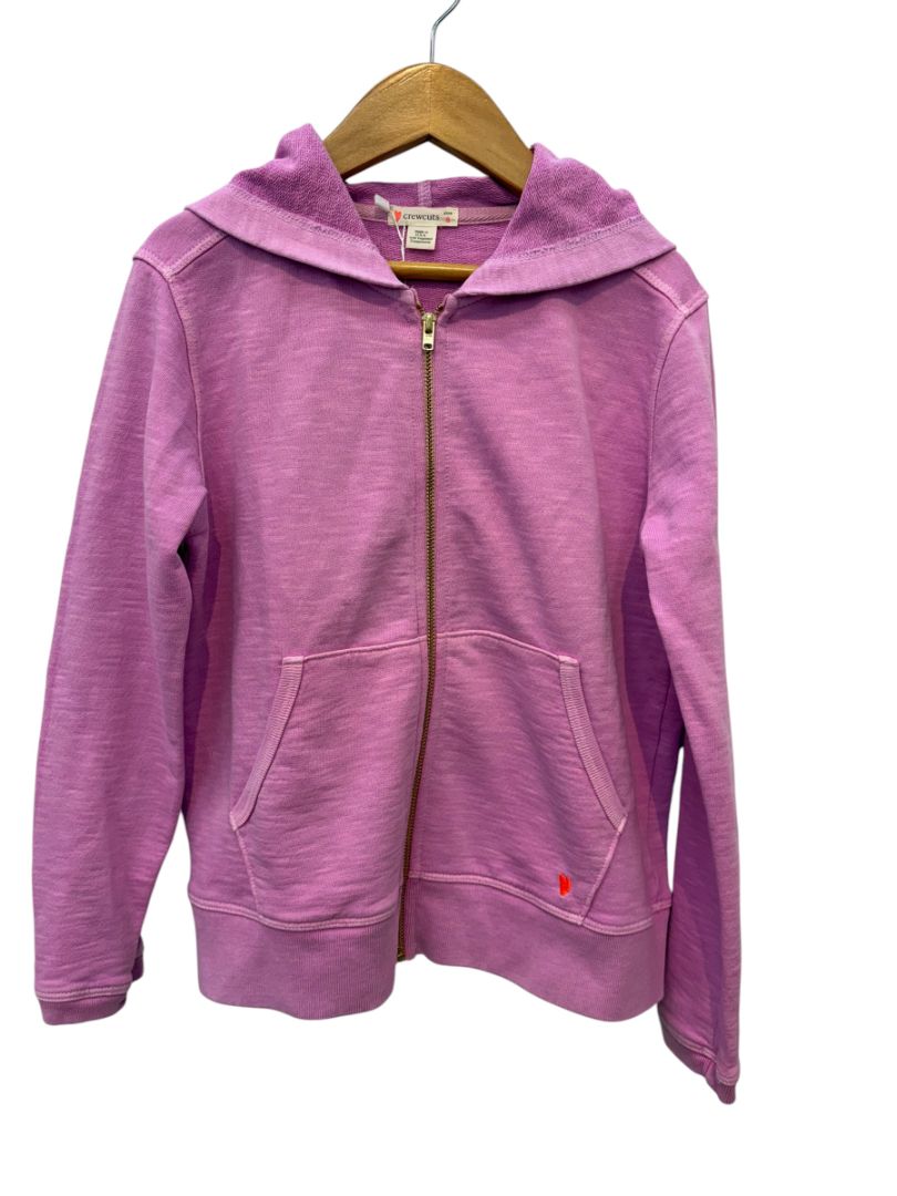 Pink-Purple Crewcuts Zip Hoodie, 8Y (Brand New)