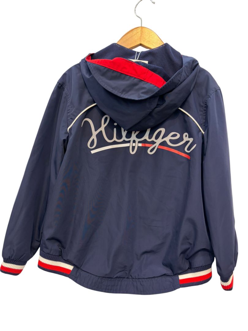 Navy & Red Tommy Hilfiger Windbreaker – Size 6–7Y