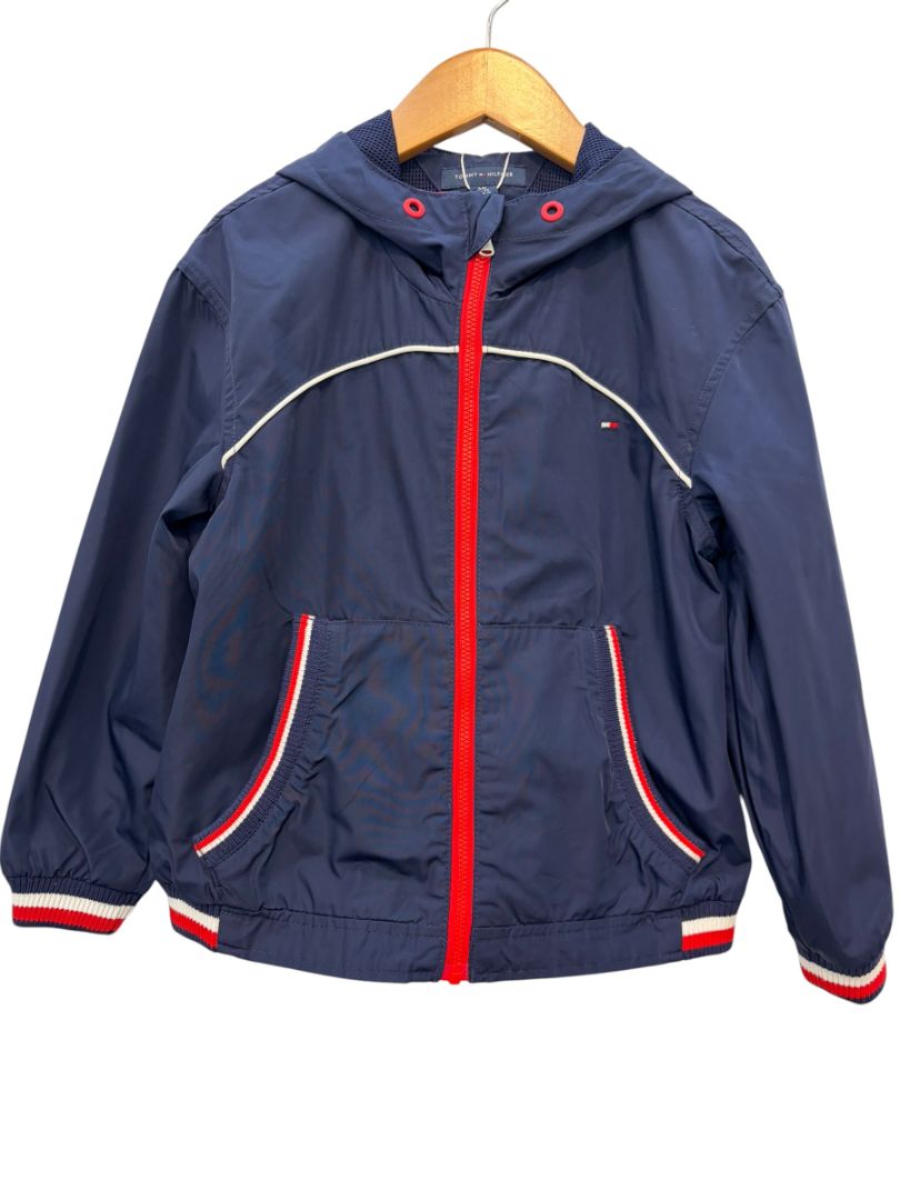 Navy & Red Tommy Hilfiger Windbreaker – Size 6–7Y