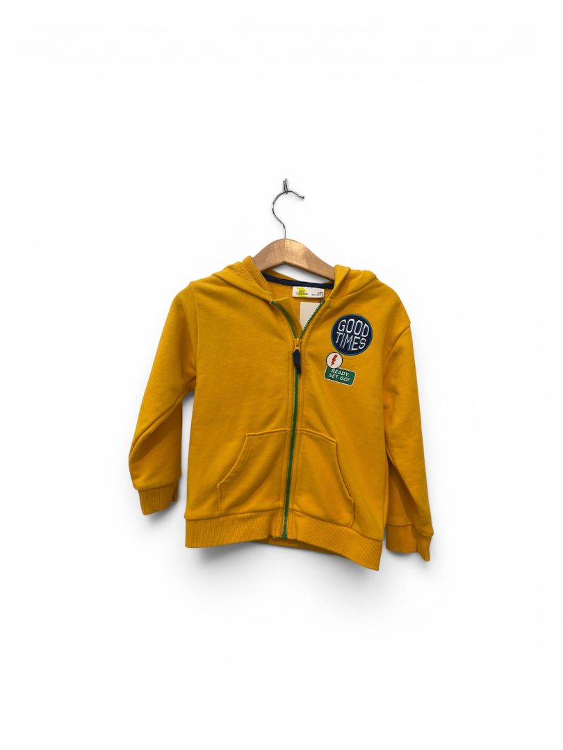 Yellow Epic Threads Good Times Hoodie, 3T