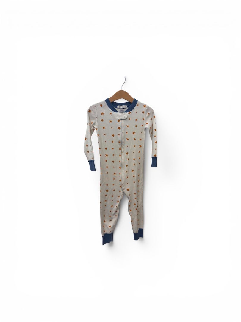 White/Blue/Orange Serena Lilly x Hanna Andersson Star Zippy, 3T