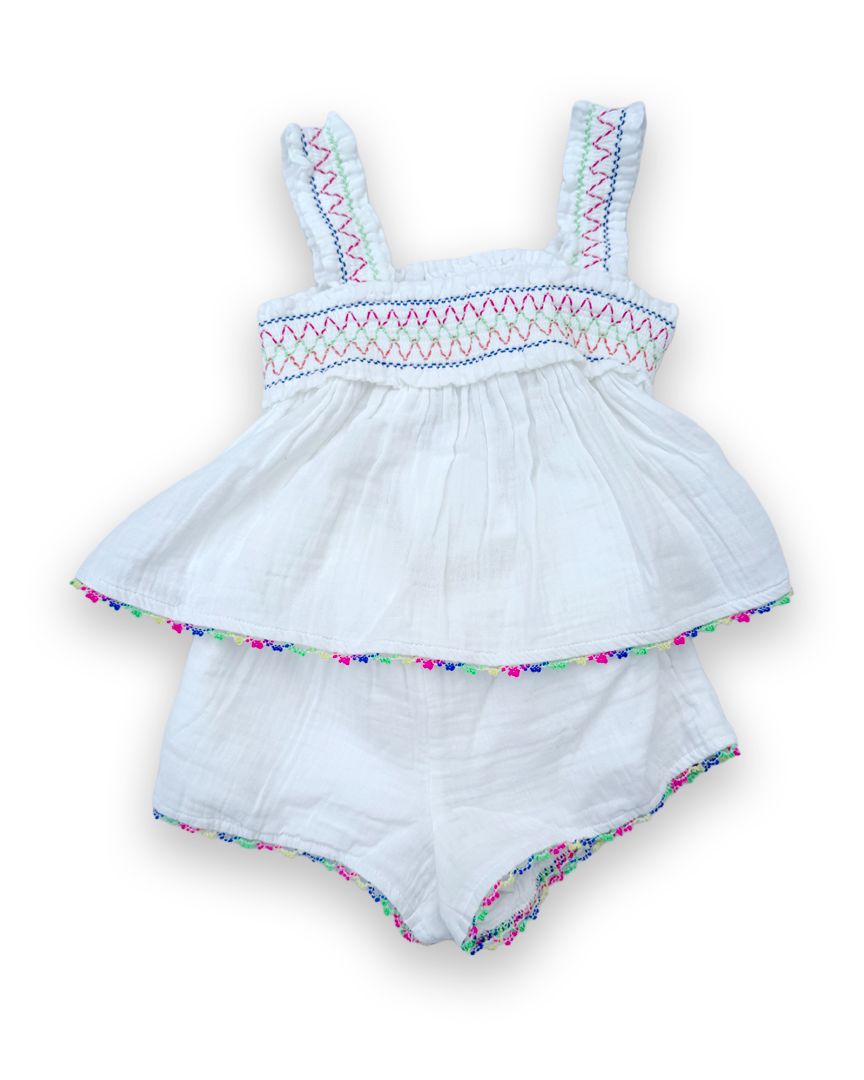 White/Multi Baby Gap Summer Set, 18M (Brand New with Tags)