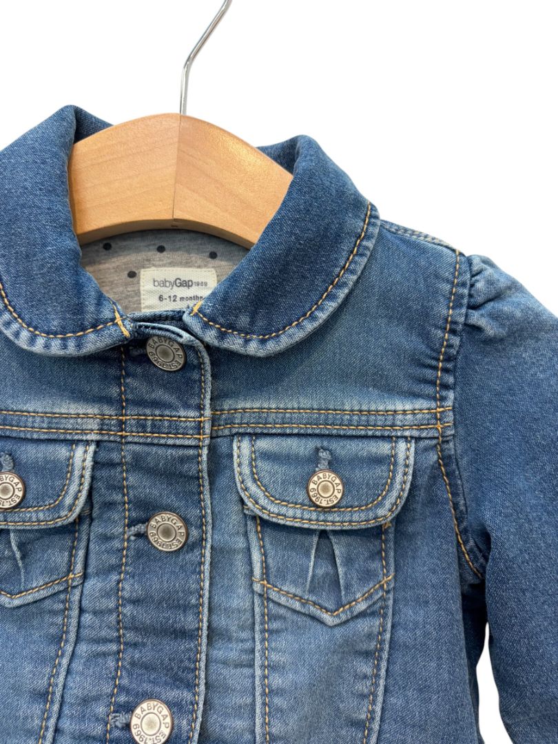 Blue Baby Gap Jean Jacket – Size 6–12M