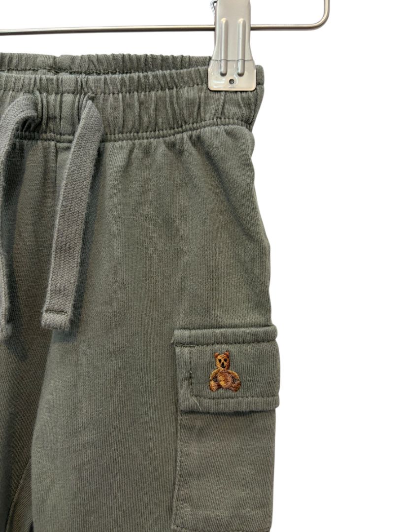 Olive Baby Gap Cargo Joggers – Size 3–6M