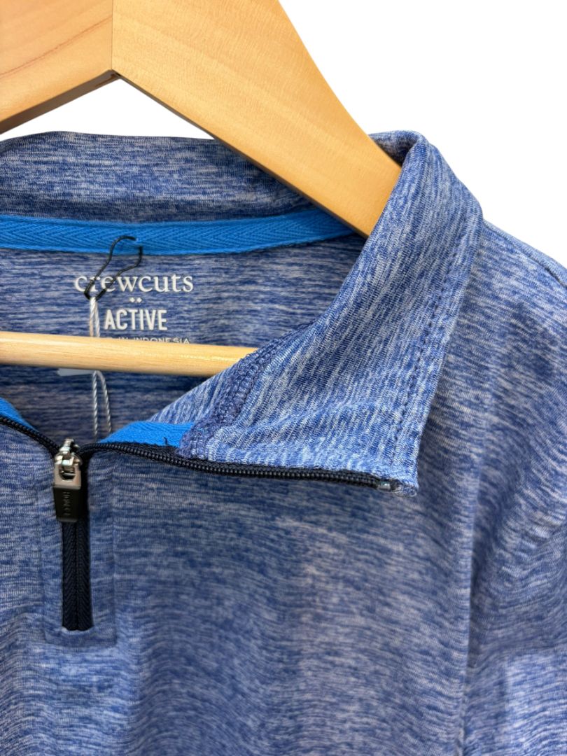 Blue Crewcuts Active Zip-Up – Size 8–9Y
