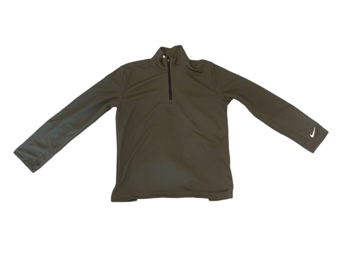 Olive Nike Dri-Fit Zip-Up, 8Y (Brand New with Tags)