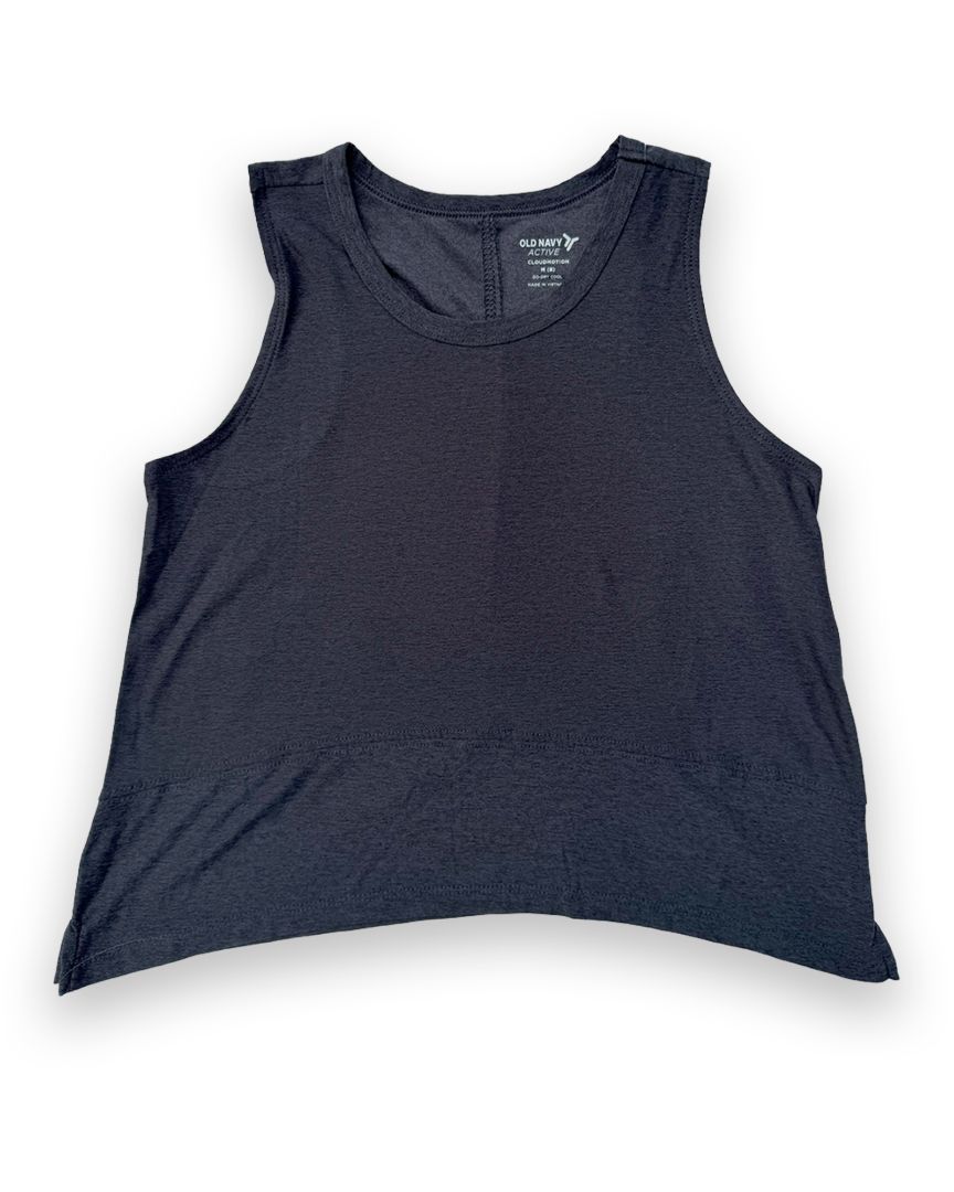 Slate Old Navy Dri Fit Tank, 8Y (Brand New with Tags)