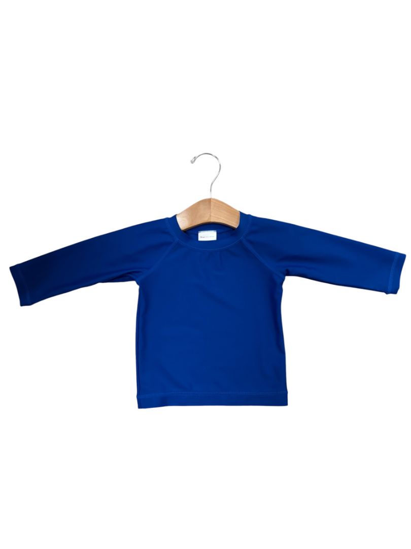 Blue Hanna Andersson Rash Guard, 6-12M