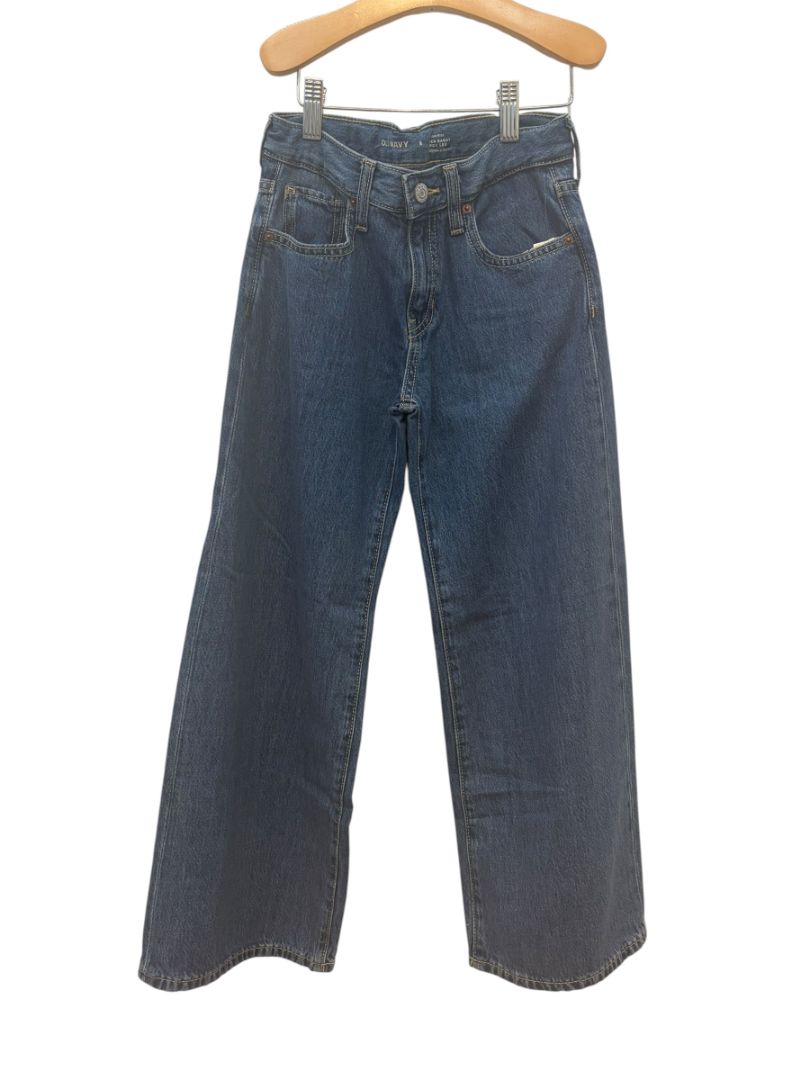 Blue Old Navy Super Baggy Jeans, 8Y (Brand New with Tags)