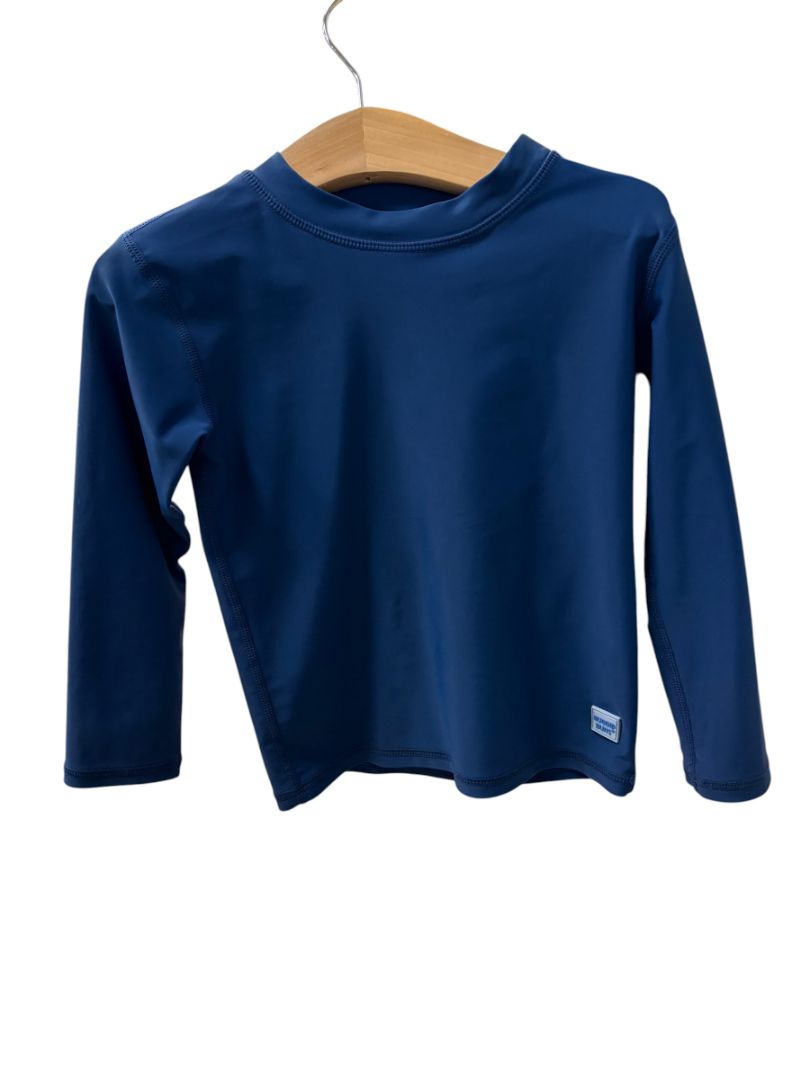 Blue Rugged Butts Rash Guard, 3T