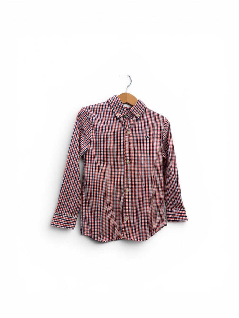 Red/White/Blue OTG Vineyard Vines Button Down, 4T