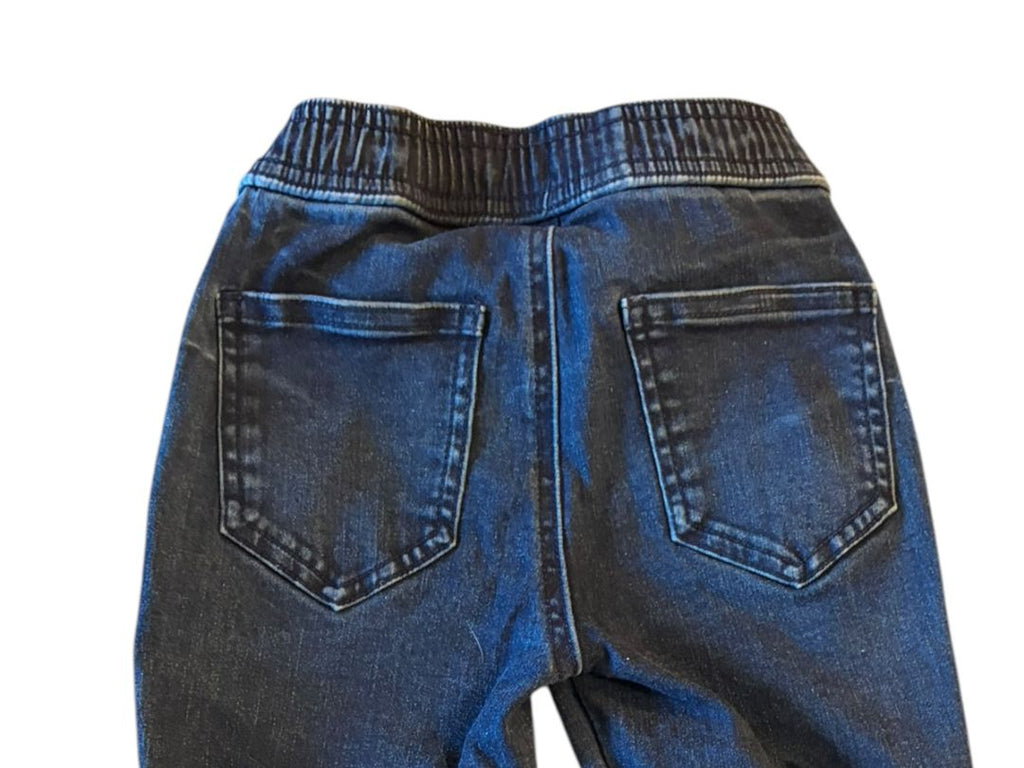 Blue Hanna Andersson Drawstring Jeans, 3T