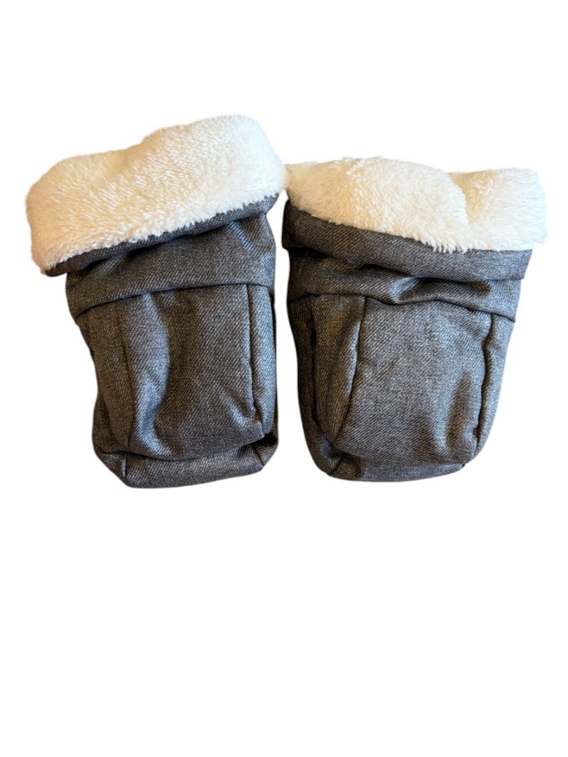 Gray Uppababy Hand Muffs (Brand New with Tags)