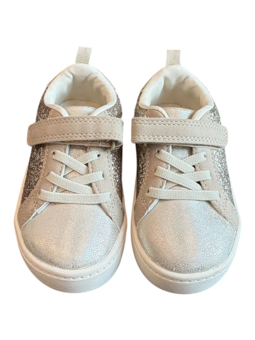 Gold Carter's Sparkly Sneakers, 6c