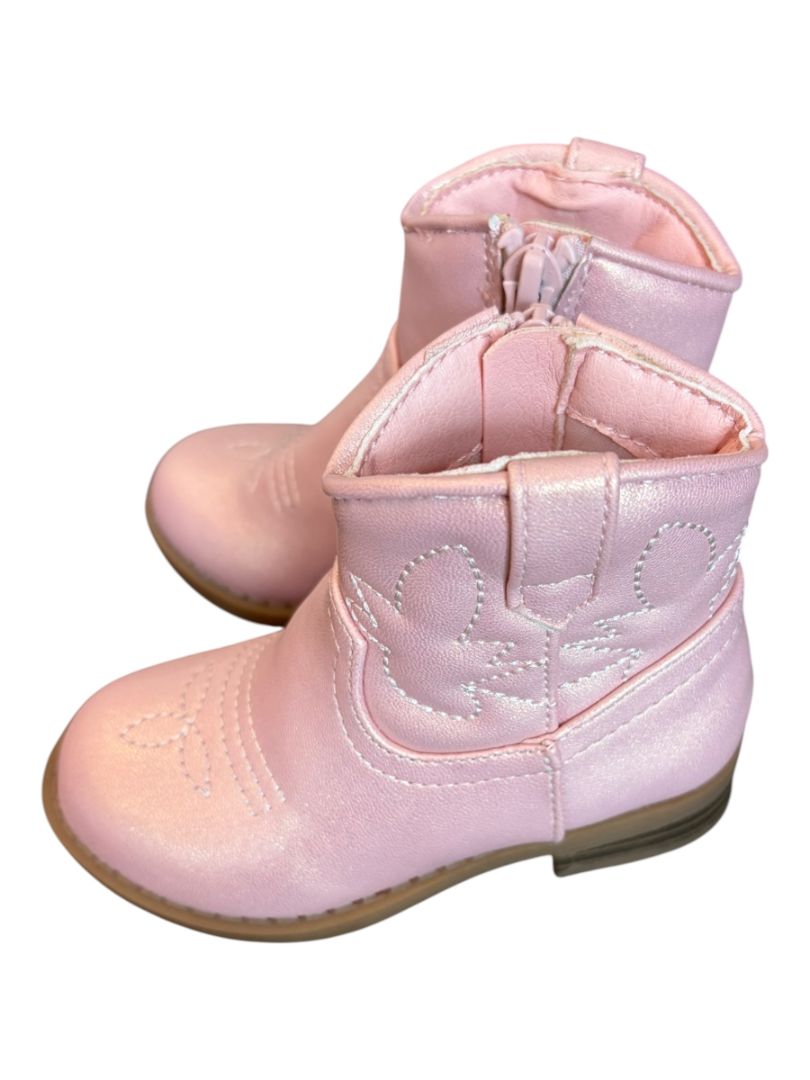Pink Jumping Beans Cowboy Boots, 5