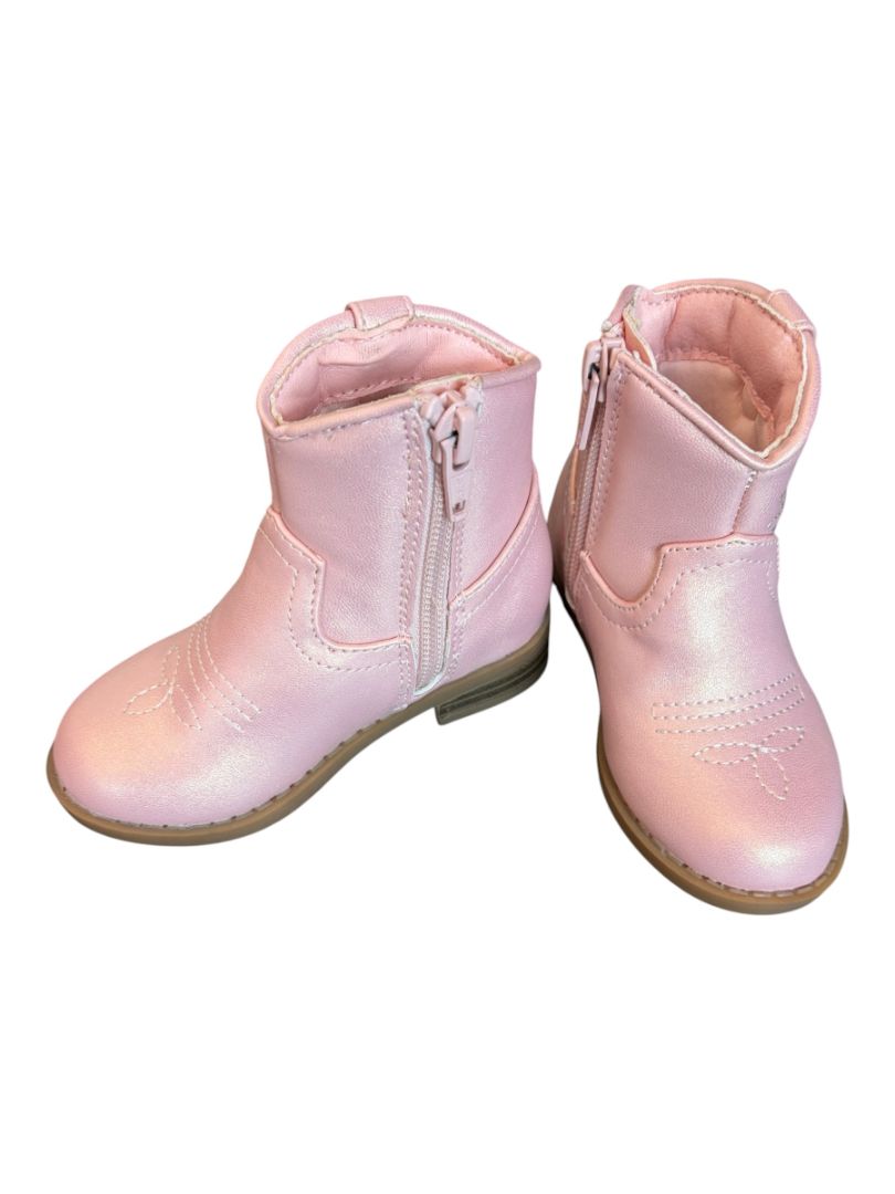 Pink Jumping Beans Cowboy Boots, 5