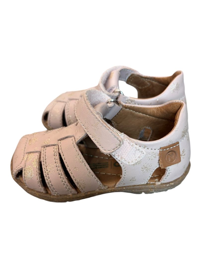 Pink/Gold Naturino Sandals, 15-21M