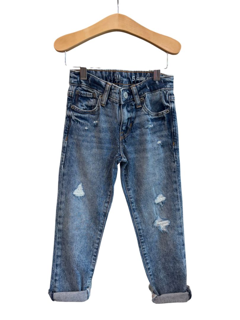 Blue GapKids Girlfriend Jeans, 5T (New with Tags)
