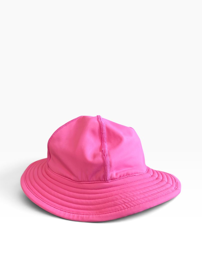 Pink Hanna Andersson Bucket Swim Hat, 0-3M