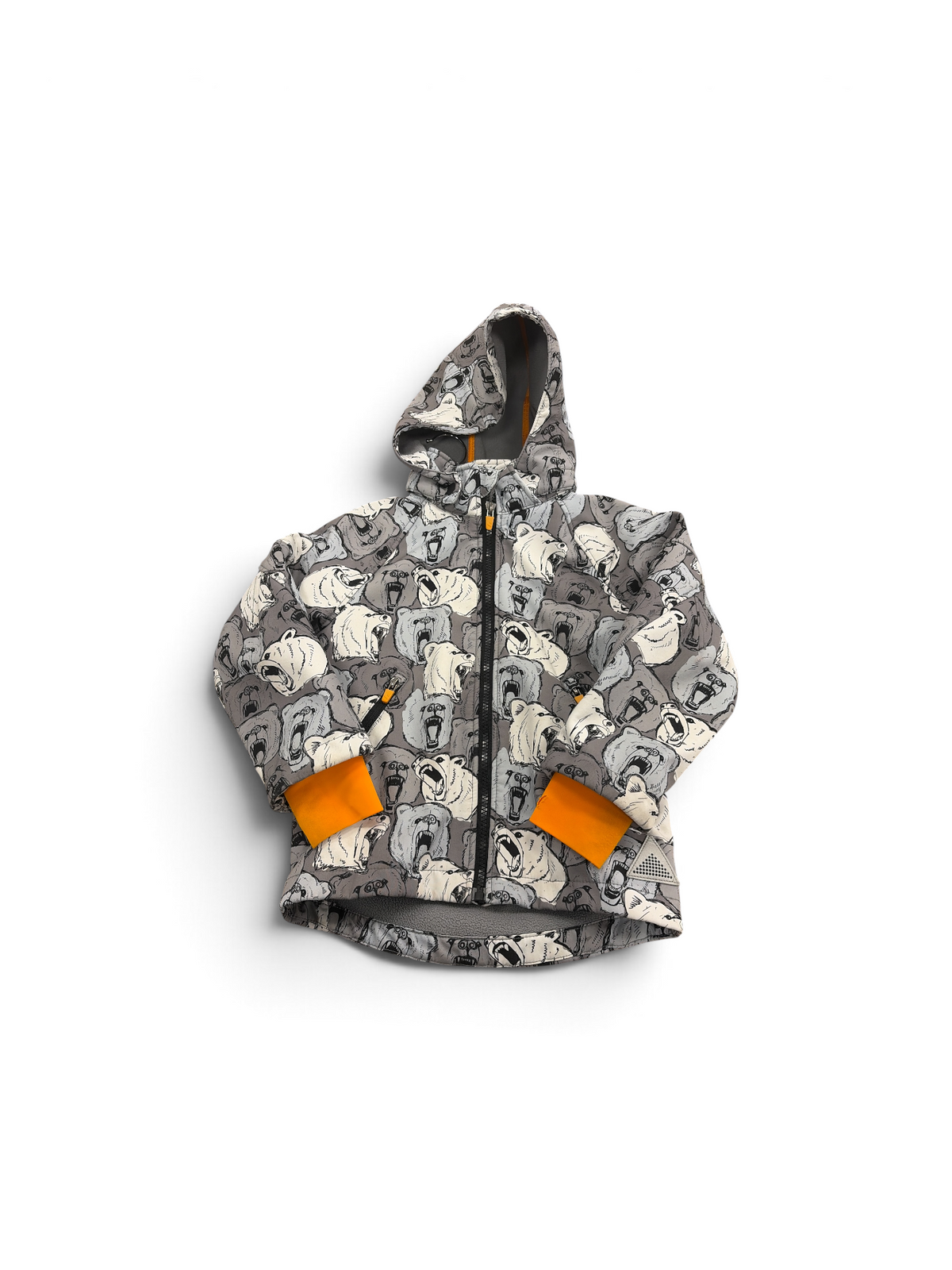 Black/Gray H&M Bear Jacket, 4T