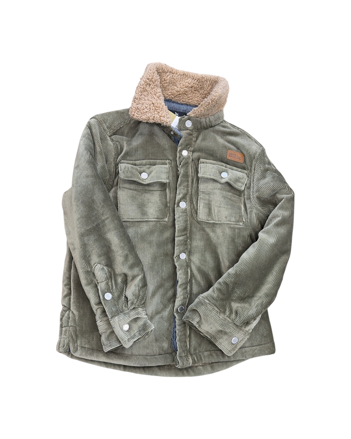Olive Eddie Bauer Kids Corduroy Shacket , 3T