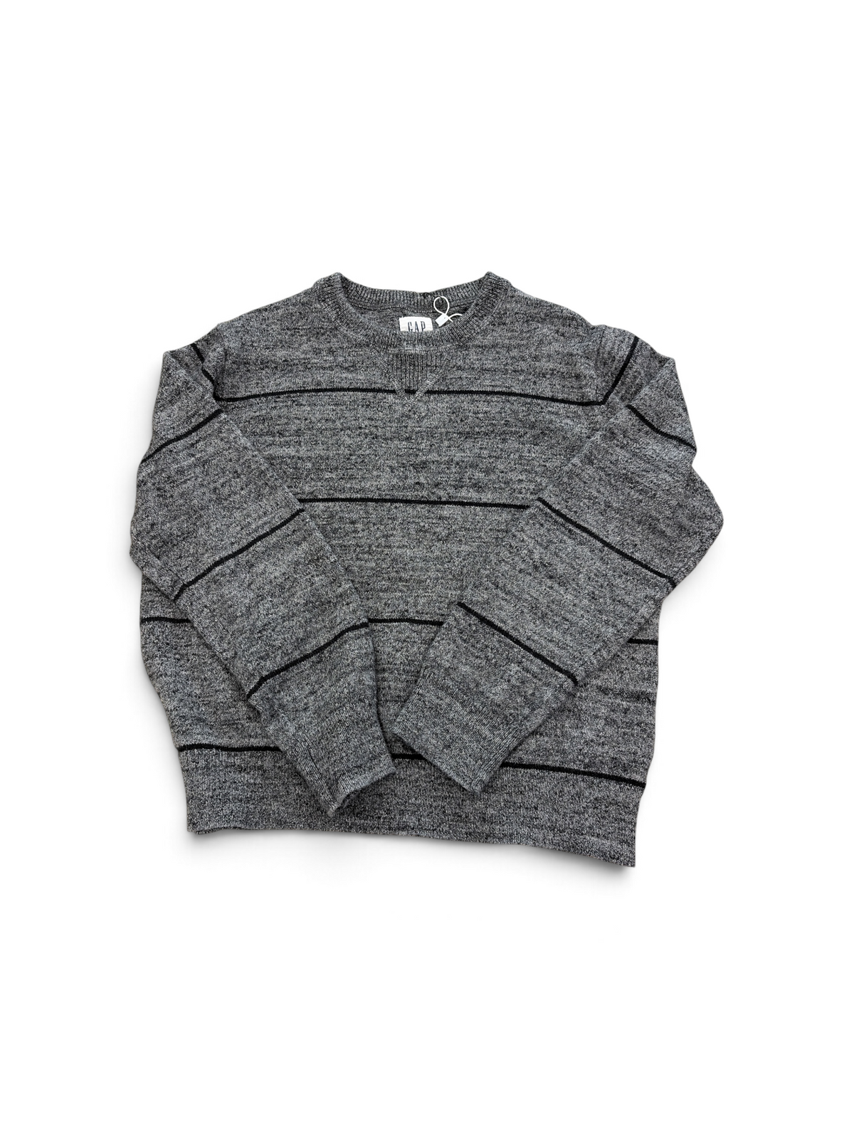 Gray Gap Kids Striped Sweater , 8Y