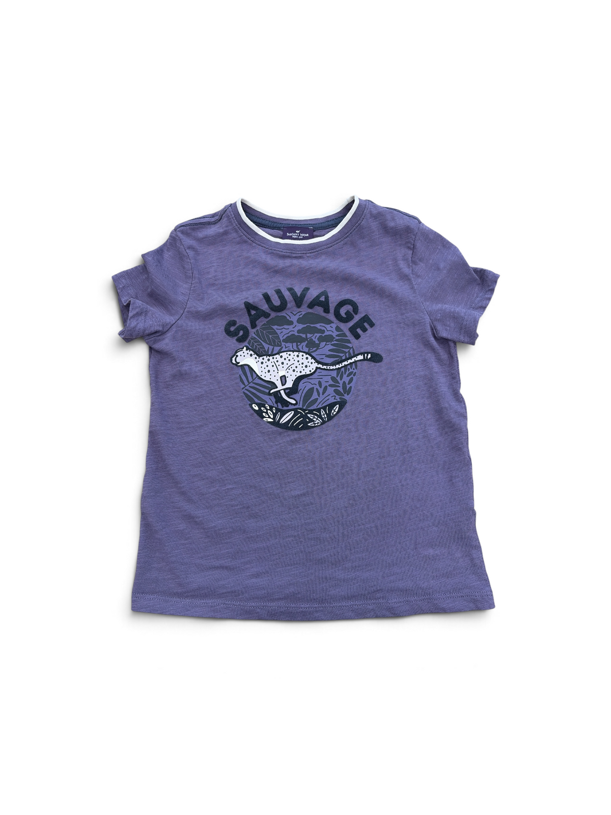 Purple Sergent Major Sauvage Jaguar Tee, 6T