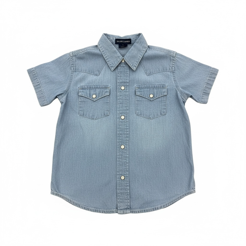 Blue Ralph Lauren Button Down, 3T