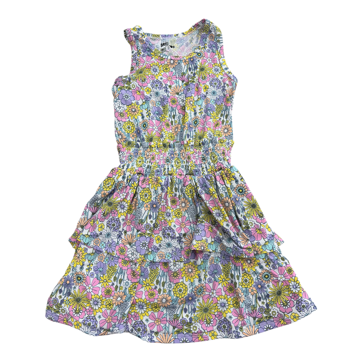 Multi Epic Threads Sleeveless Dress, 7T