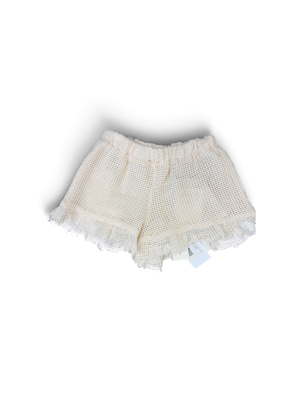 Cream Rylee + Cru Ruffle Shorts, 2-3T (Brand New with Tags)