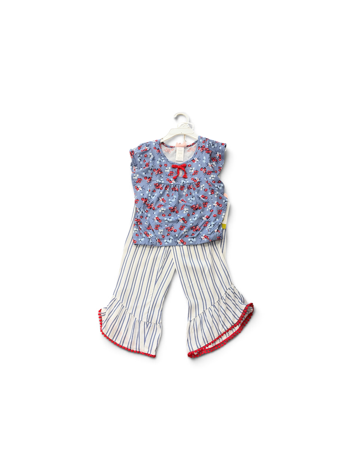 Blue/Red Little Lass 2-Piece Set, 6T (Brand New with Tags)