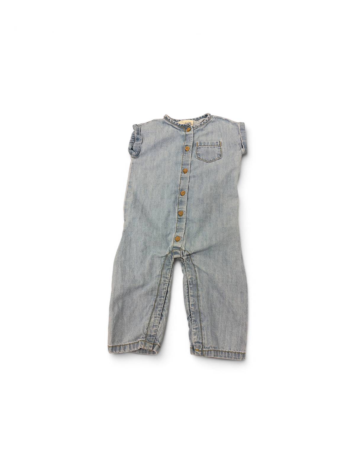 Chambray Little Planet by Carter's Jumpsuit, 12M