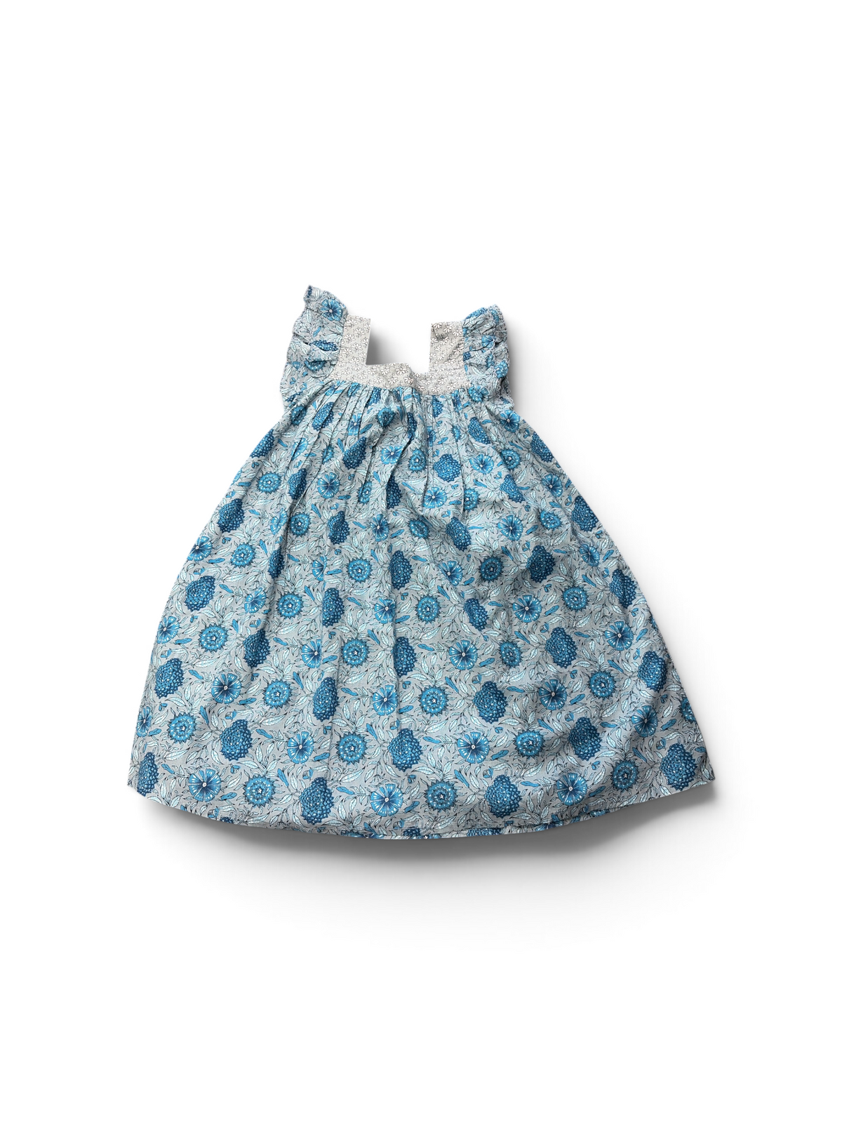 Blue Beet World Floral Sundress, 8Y (Brand New with Tags)