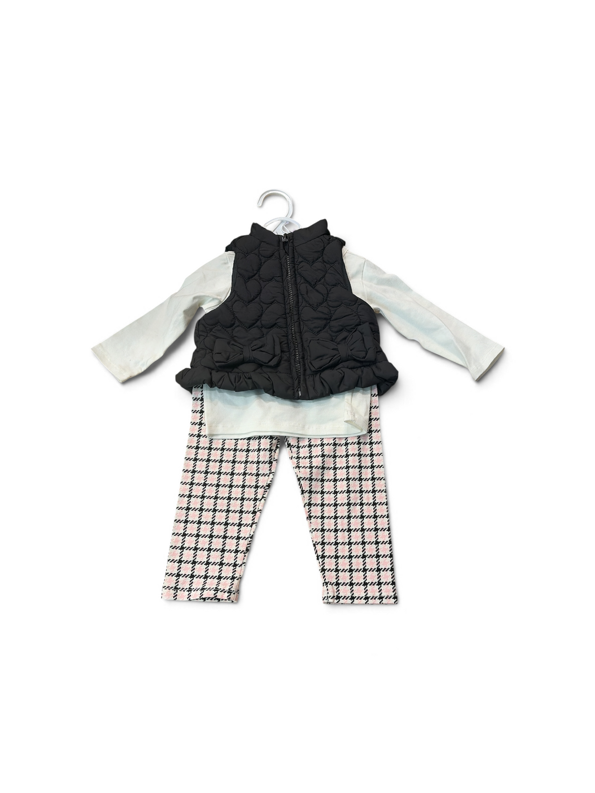 White/Black/Pink Rare Editions 3-Piece Set, 9M (Brand New with Tags)
