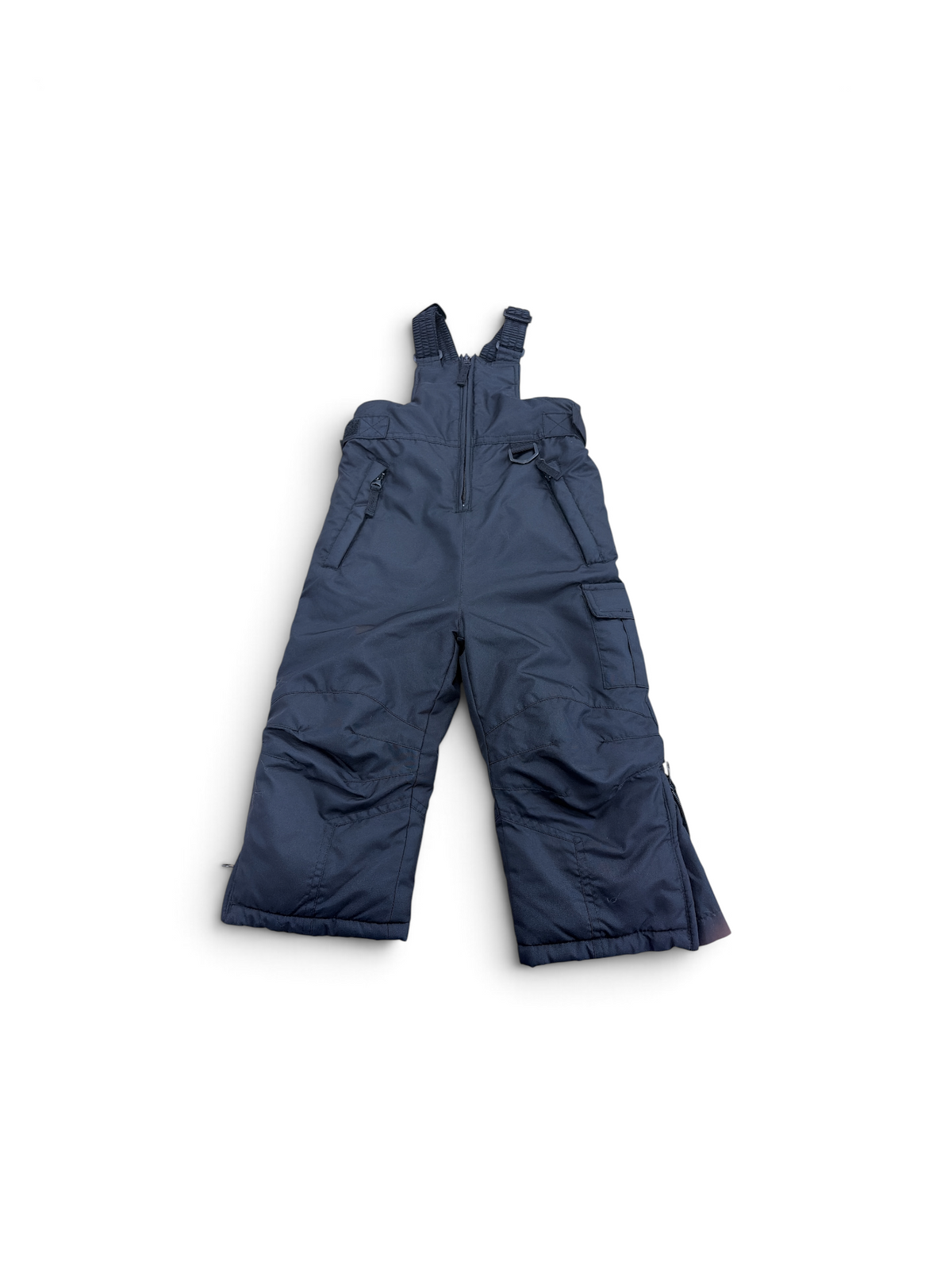 Black Arctic Quest Snow Bib, 2T