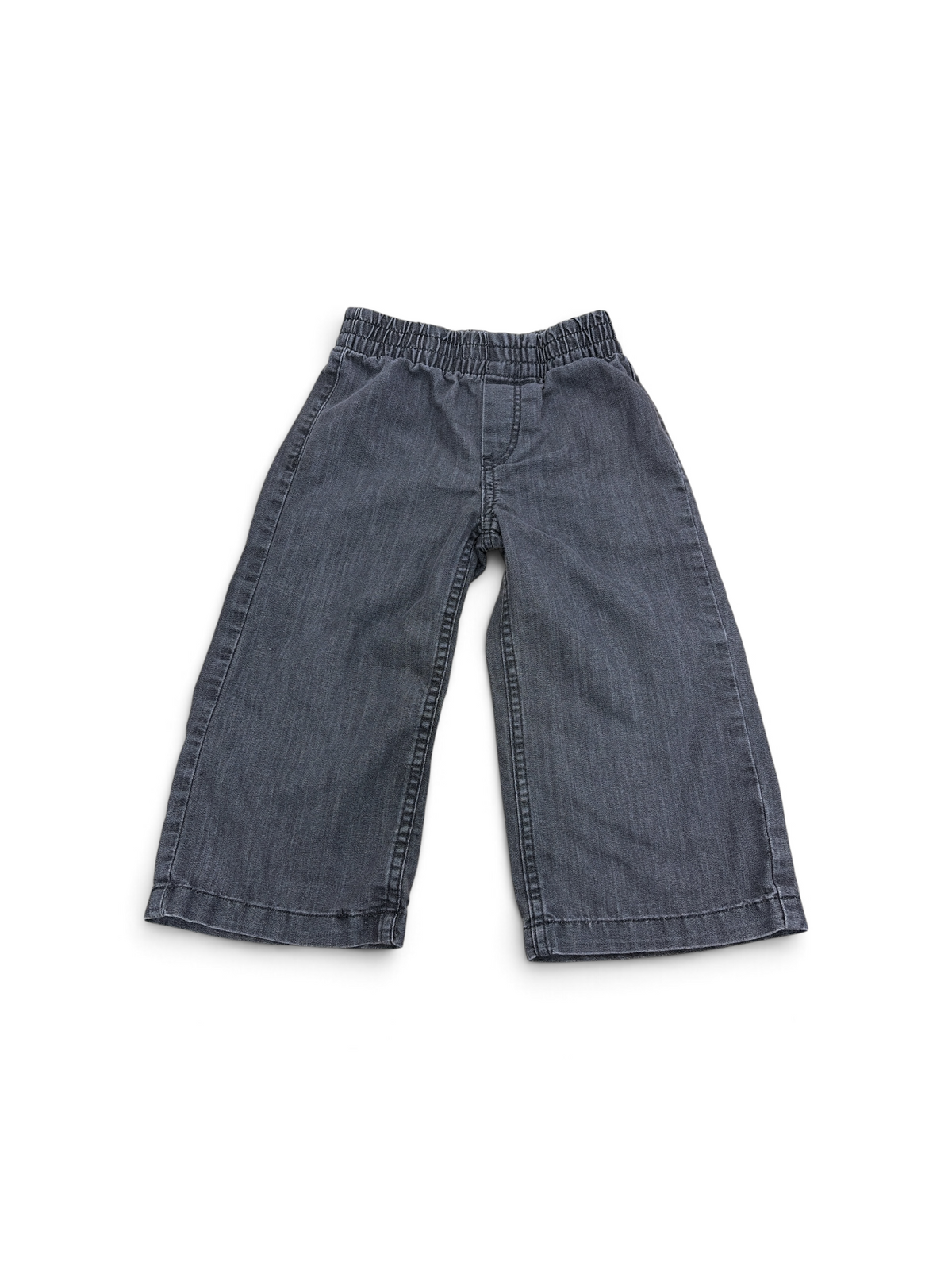 Black H&M Wide Leg Jeans, 2T