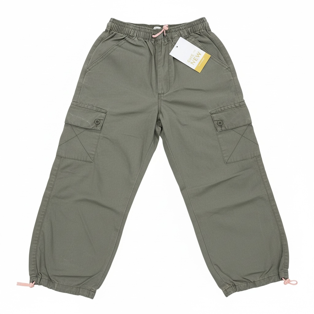Olive  Petit Boy Cargo Pants  , 5T (Brand New with Tags)