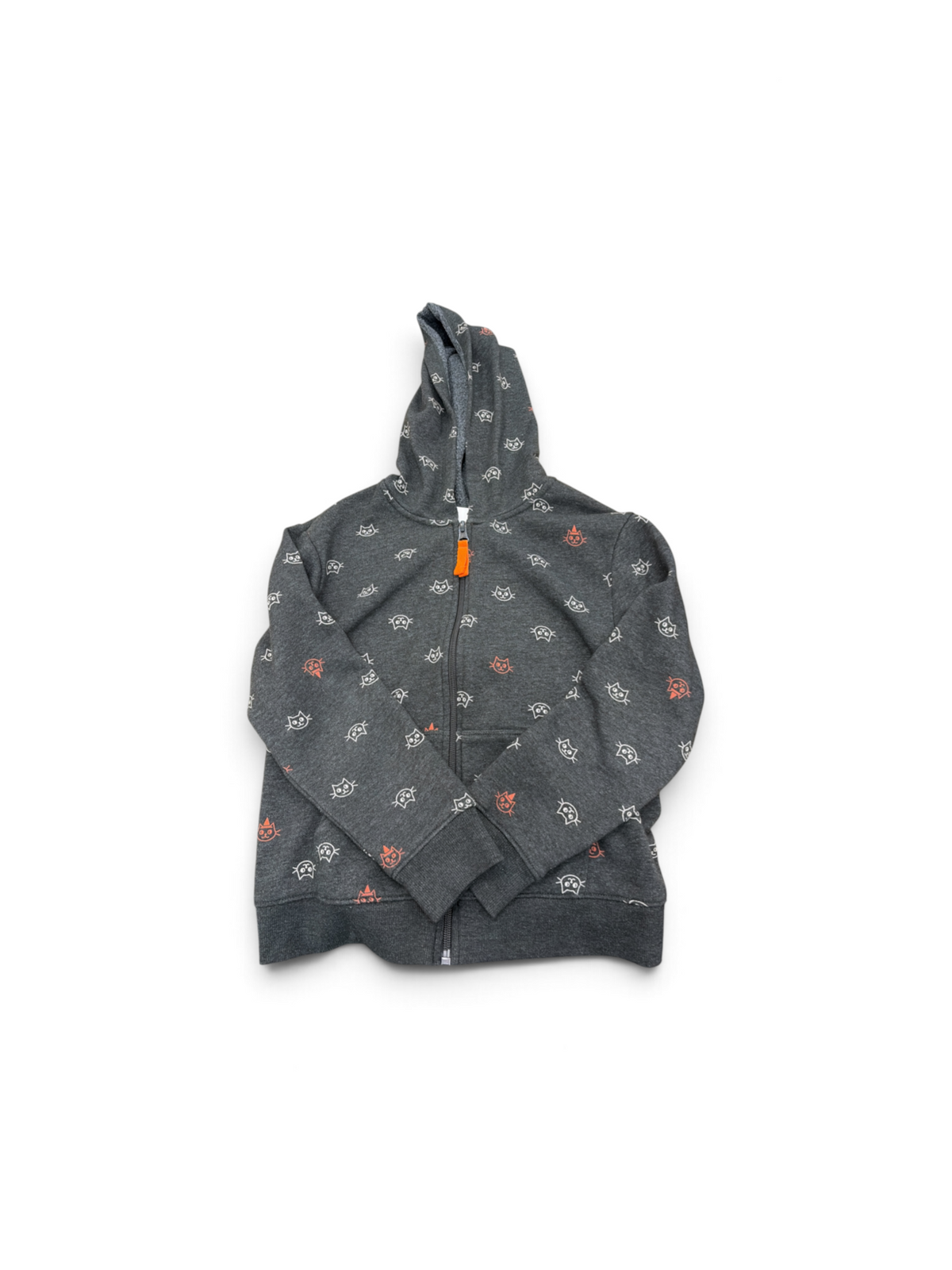 Gray Cat & Jack Cat Hoodie, 8Y
