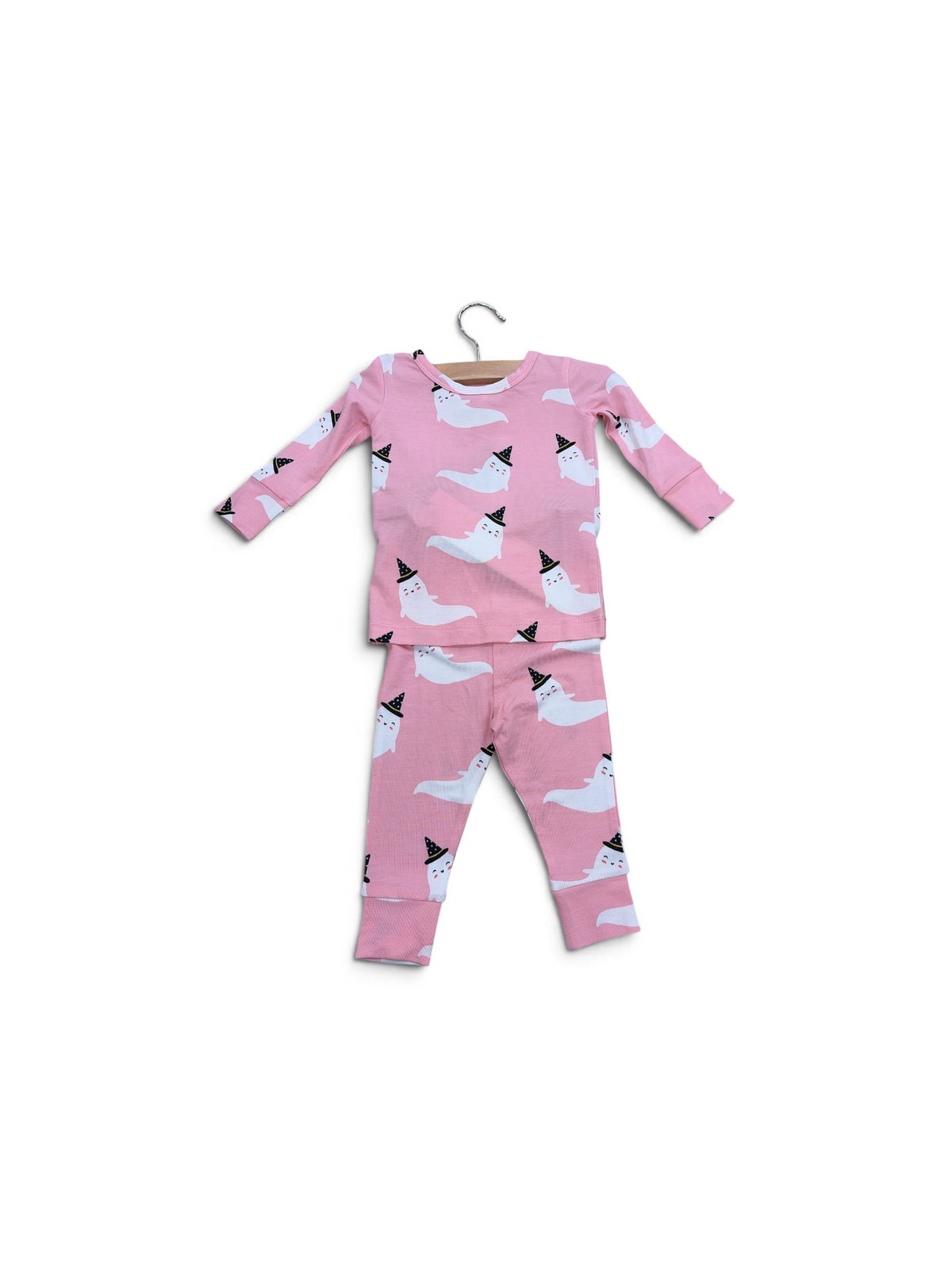 Pink SpearmintLove Ghost PJ Set, 12M (Brand New with Tags)