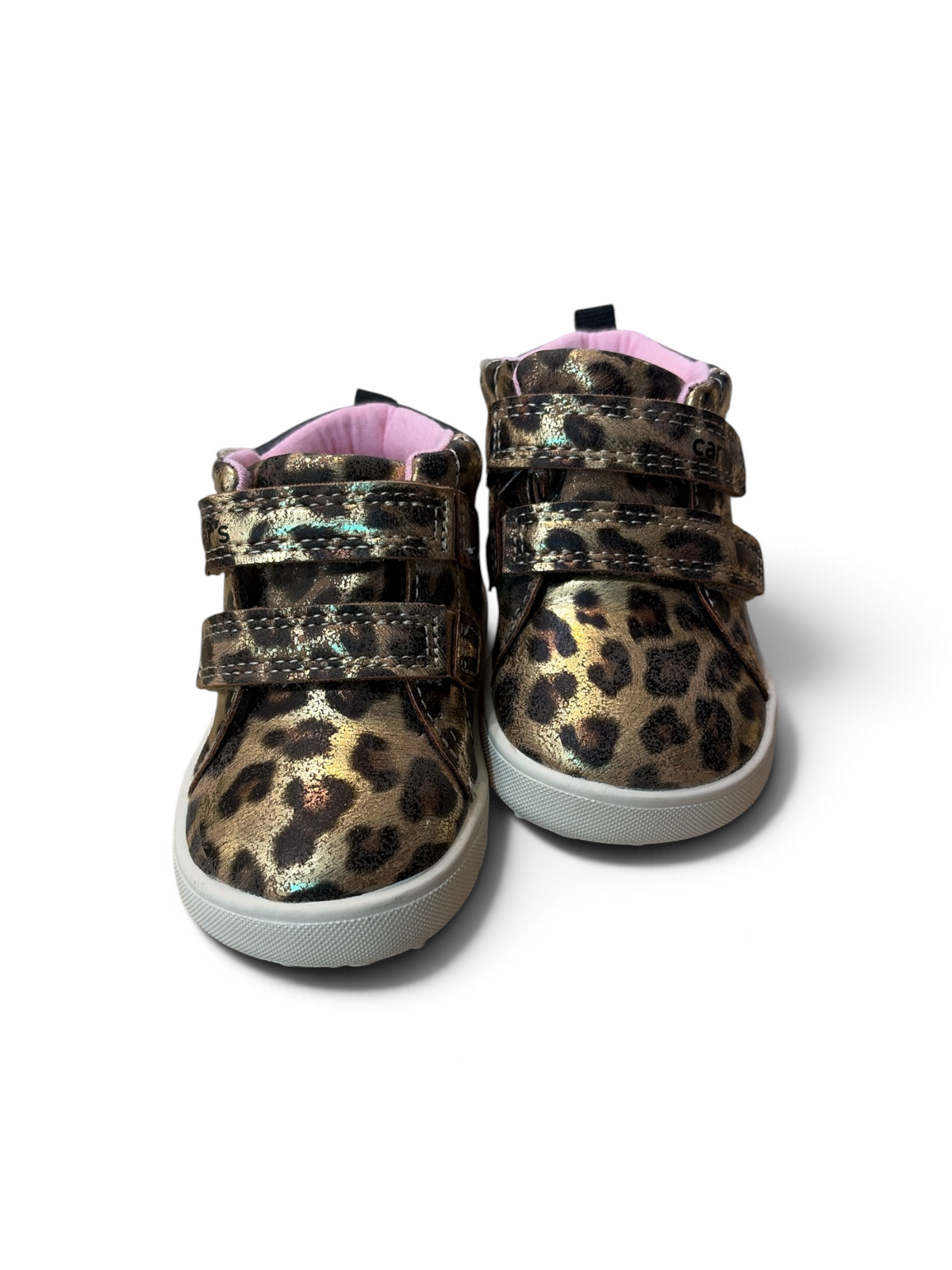 Brown Carter's Leopard Sneakers , 2.5c