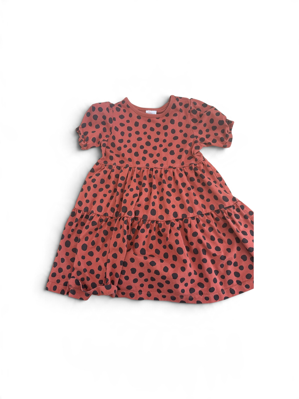 Brown Hanna Andersson Dot Dress, 4T