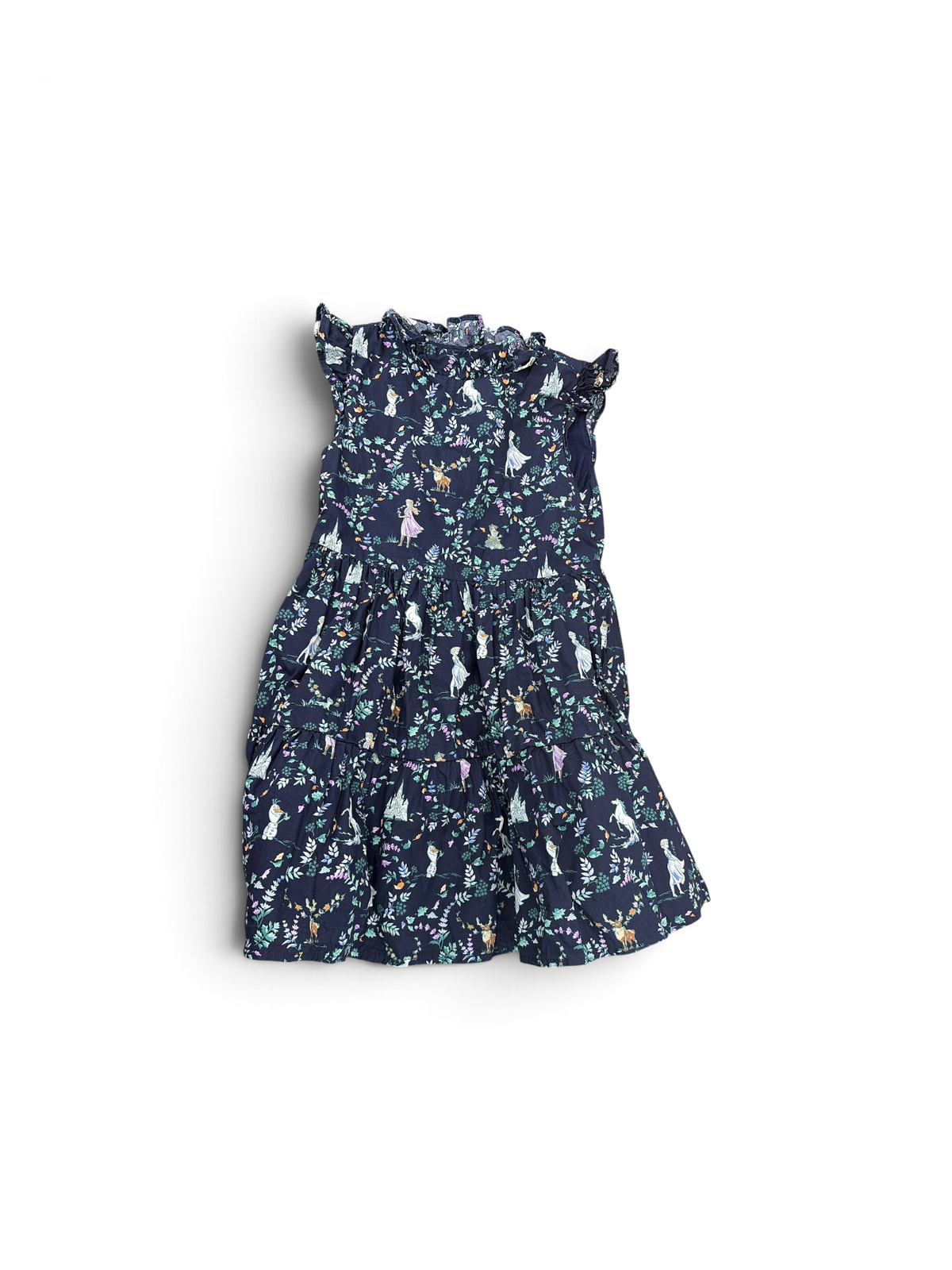 Navy Disney x Janie and Jack Frozen Dress, 5T