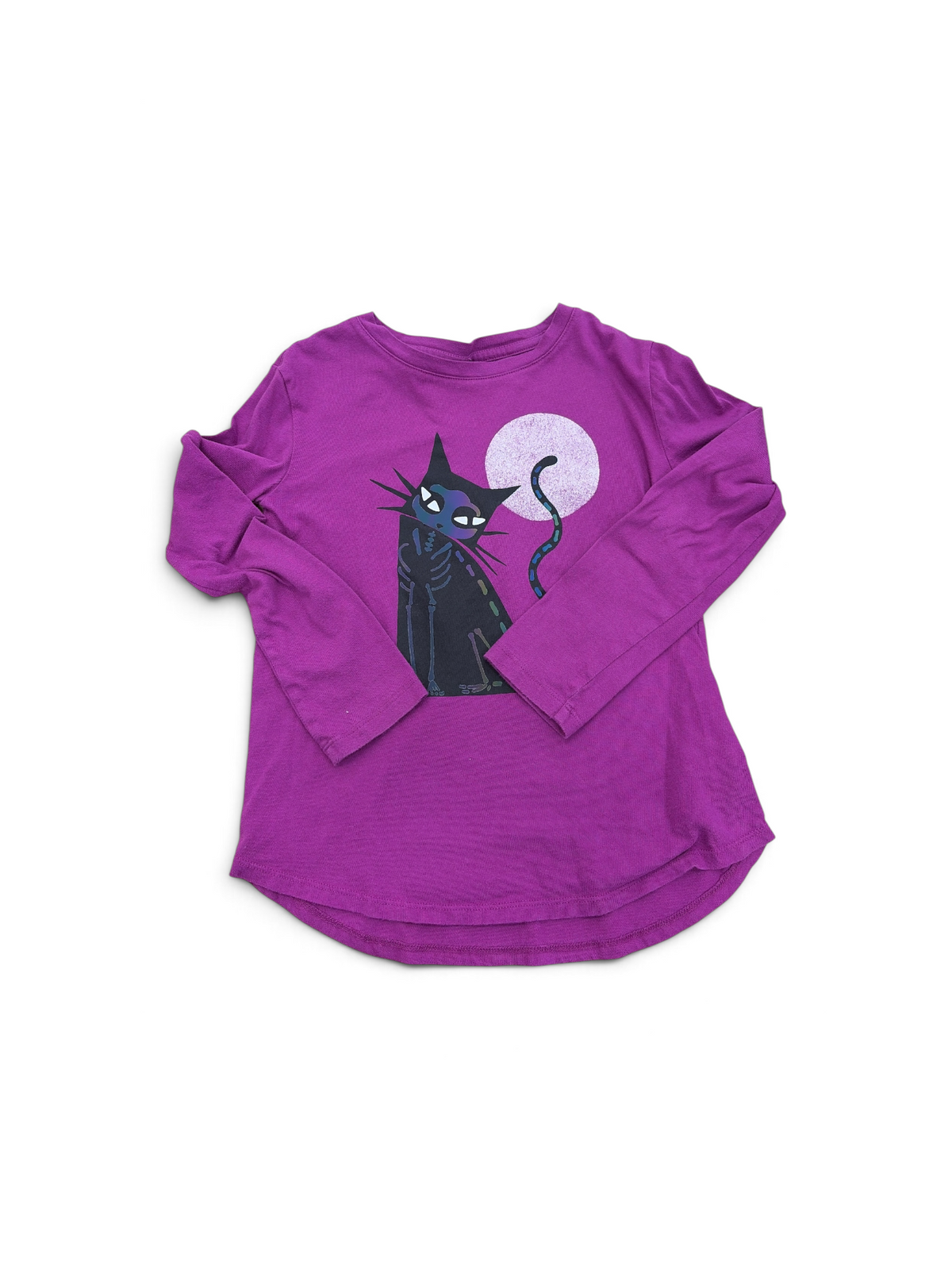 Purple Gap Kids Cat Long Sleeve, 8Y