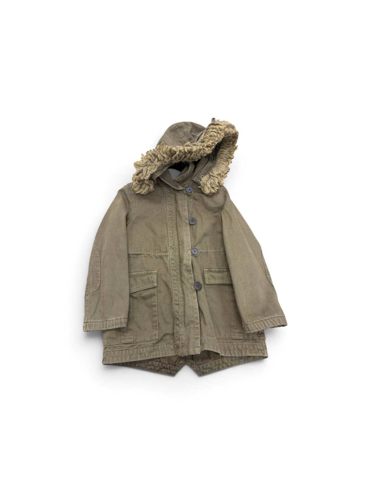 Olive Crewcuts Army Jacket, 5T