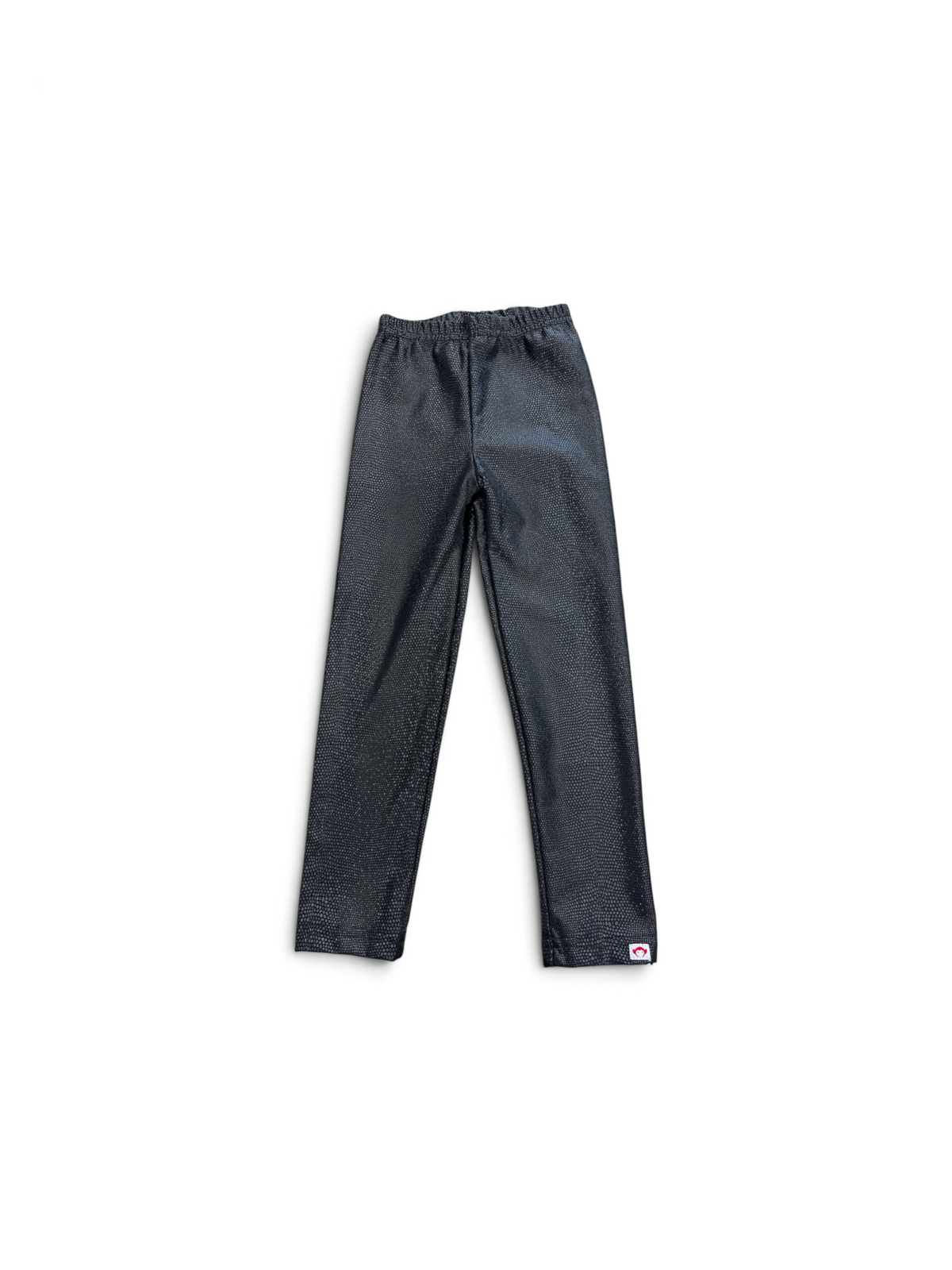 Black Appaman Snake Leggings, 4T