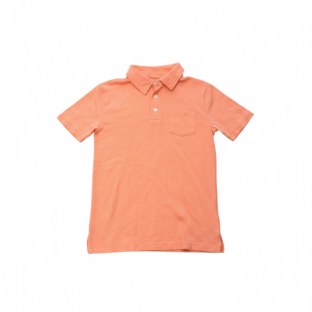 Coral Crewcuts Polo, 8-9 (Brand New with Tags)