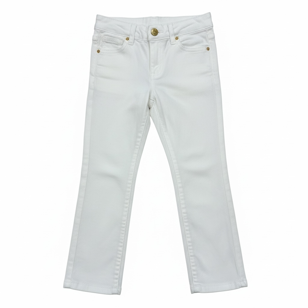 White Janie and Jack Skinny Jeans, 4T (Brand New with Tags)